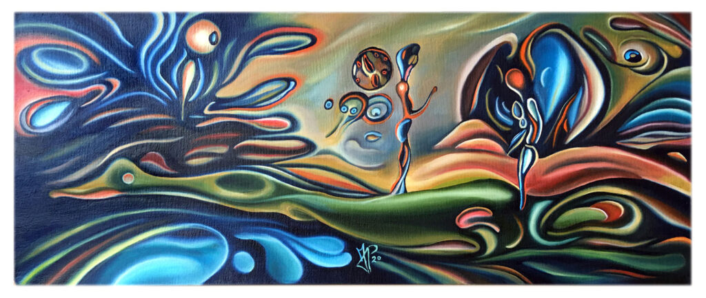 Ölgemälde von Michael Pfeiffer, Phantastischer Realismus