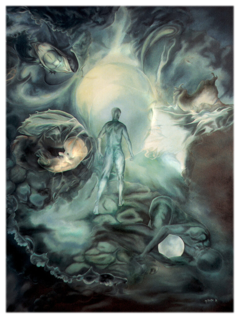 Ölgemälde von Michael Pfeiffer, Phantastischer Realismus