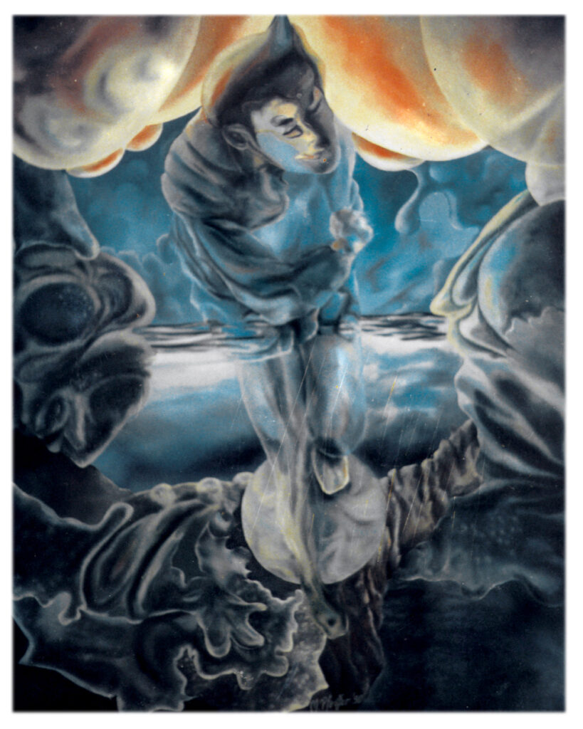 Ölgemälde von Michael Pfeiffer, Frühwerk