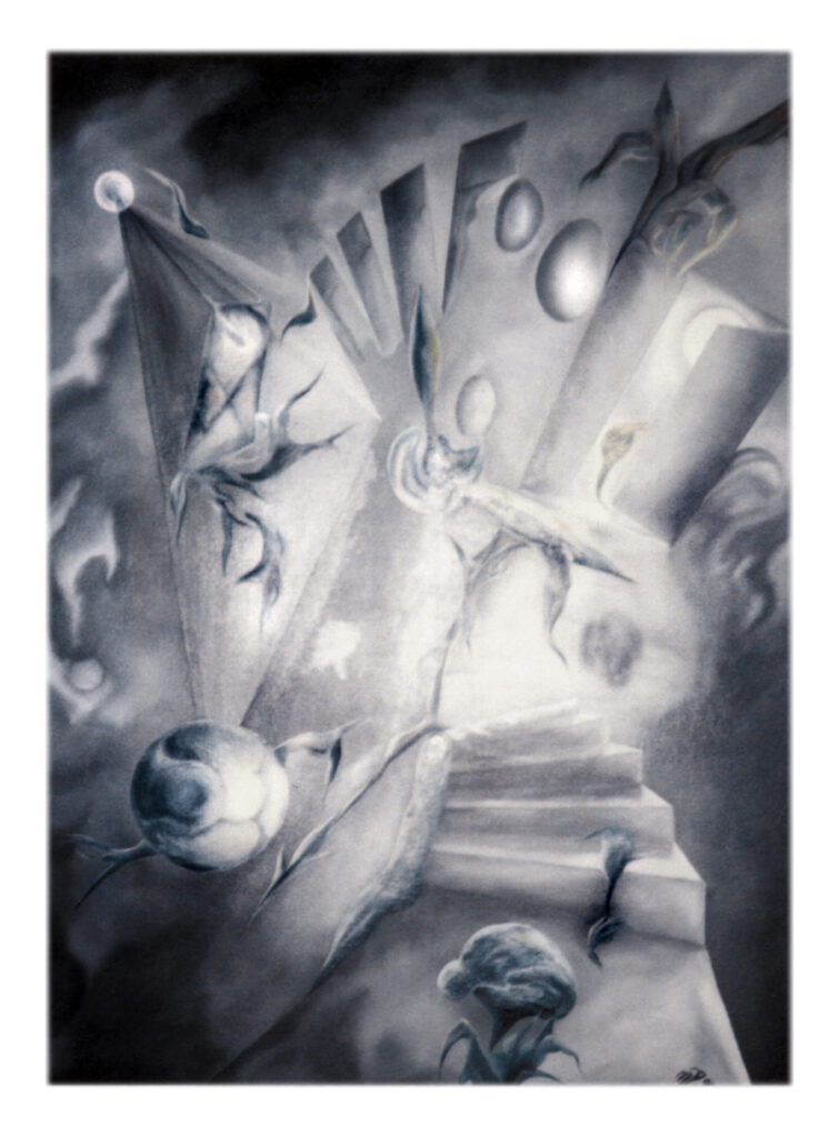 Ölgemälde von Michael Pfeiffer, Frühwerk