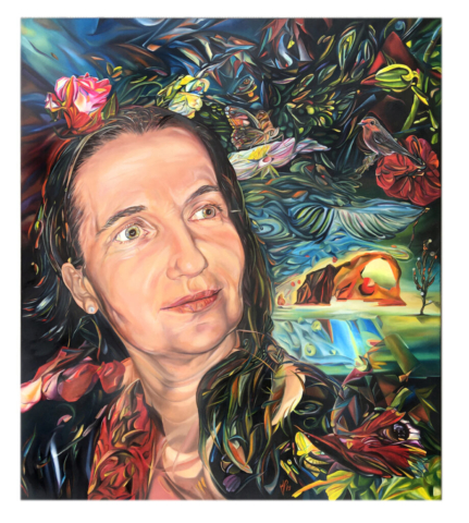 „Sternchen“, 2013, 70 x 80 cm, oil on canvas, © Michael Pfeiffer