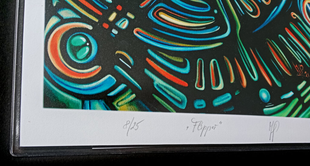 "Flipper", 2026, 42x60 cm, Fineart print, Bildausschnitt, Michael Pfeiffer