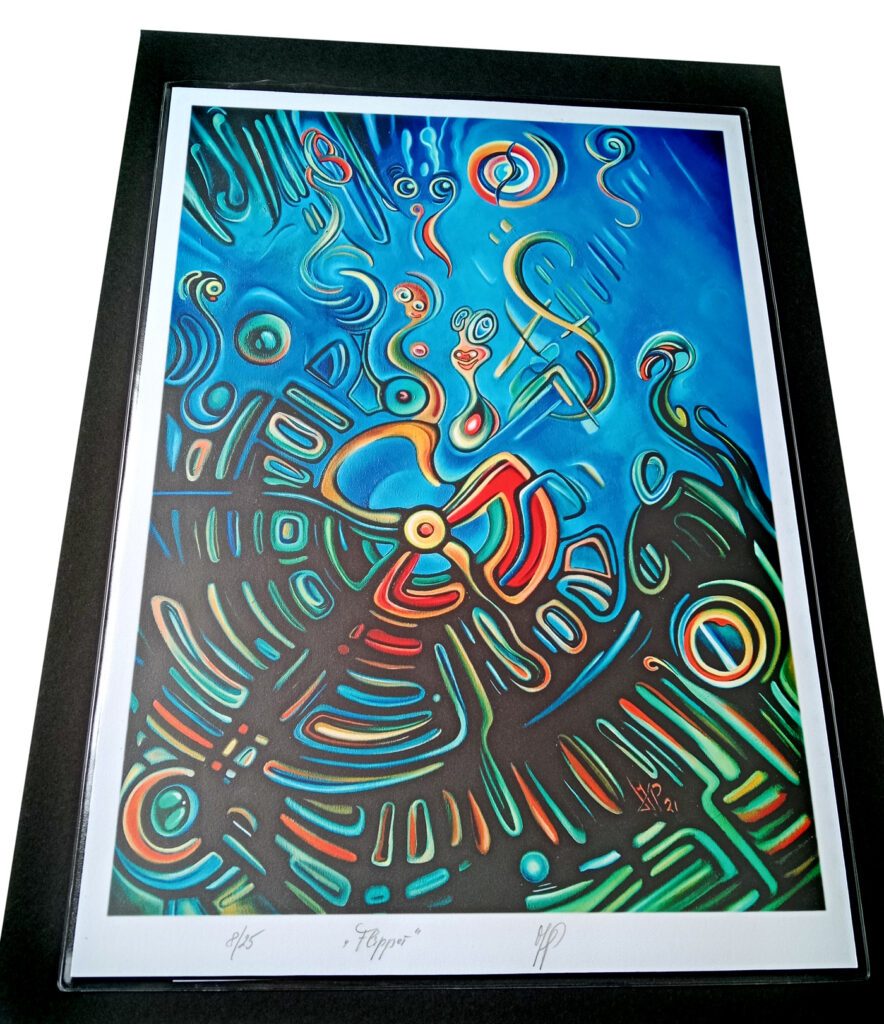 "Flipper", 2026, 42x60 cm, Fineart print, Michael Pfeiffer